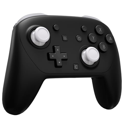 eXtremeRate Replacement 3D Joystick for Nintendo Switch 2 Pro Controller, Left Right Analog Stick Thumbsticks with Screwdriver Tools for Switch 2 Pro Controller, Multi-Colors Options - White - color: White