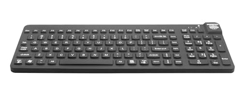 Man & Machine Really Cool Keyboard, Sealed Waterproof - Black - color: Black