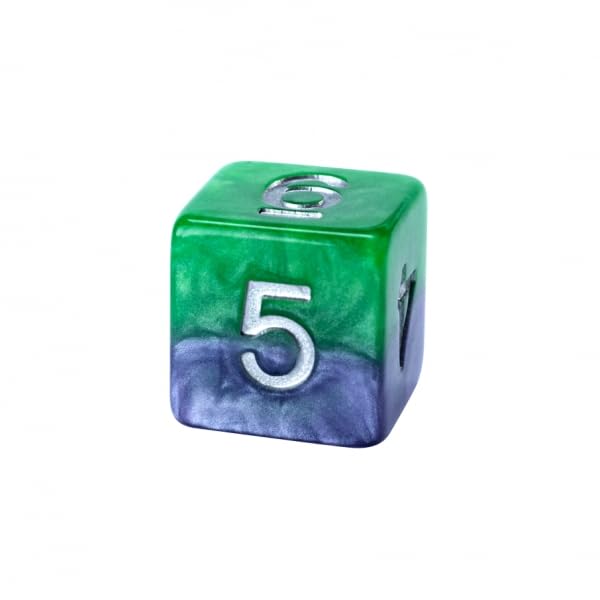 Gate Keeper Games & Dice Gatekeeper Games Halfsies Dice Joker - Upgraded Dice Case - style: Joker