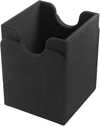 GameGenic Card Deck Box – Deck Box: Squire XL Black 100CT – Durable and Sturdy TCG, OCG Card Storage – Compatible with Pokemon Yugioh Commander and MTG Magic: The Gathering Cards - color: Black