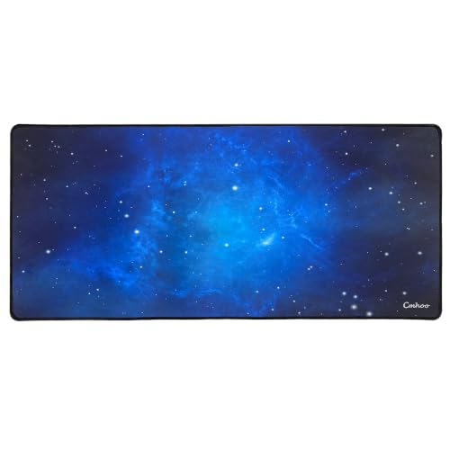 Large Mouse Pad Gaming XXL & Desk Keyboard Mat Size (35.4x15.7x0.1IN, 90x40 Sky Blue) - color: 90x40 sky blue, size: 35.4x15.7x0.1IN
