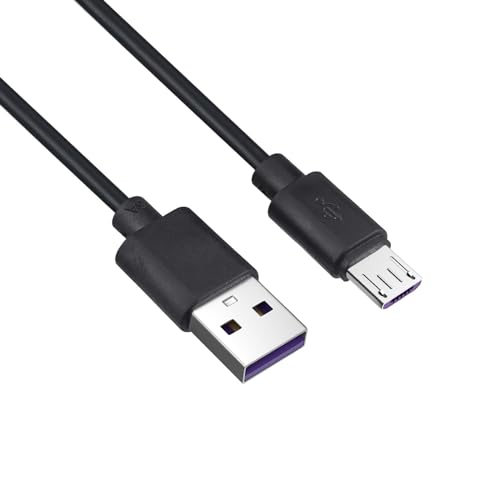 Smays 16 ft Charger Cord for PS4 Controller, Long Micro USB Cable 2-Pack
