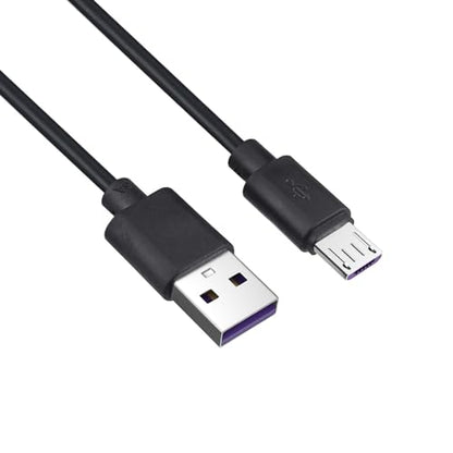 Smays 16 ft Charger Cord for PS4 Controller, Long Micro USB Cable 2-Pack