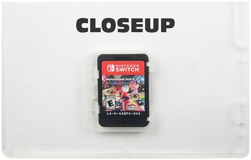 10mm Clear Game Cases - Compatible With Nintendo Switch - 1-Cartridge Capacity - VGBR10SWCL (5 Cases)