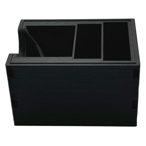 EnderToys Card Caddy (TCG Rip Station) - Toploader Dispenser - Penny Sleeve Holder - color: Card Sleeve Slim Caddy - Black