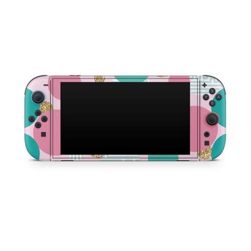 Gaming Skin Compatible with Nintendo Switch 2 Console Only - Golden Bubbles - Premium 3M Vinyl Protective Wrap Decal Cover - Easy to Apply | Crafted in The USA by MightySkins - color: Golden Bubbles, size: Switch 2 Console Skin Only, style: Matte Finish