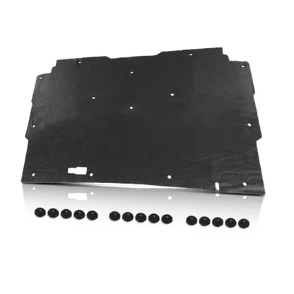 PIT66 Hood Insulation Pad 1/2" with Clips Compatible with Chevy S10 1982-1993, Compatible with Chevy S10 Blazer 1983-1993 - style: 1982-1993 Chevy S10