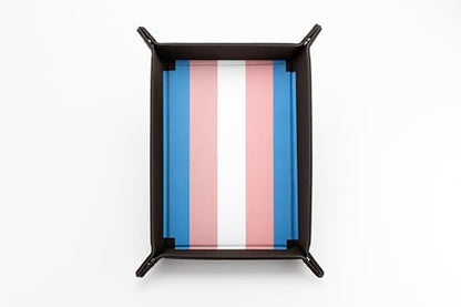 FanRoll Pride Dice Tray – Transgender - color: Transgender
