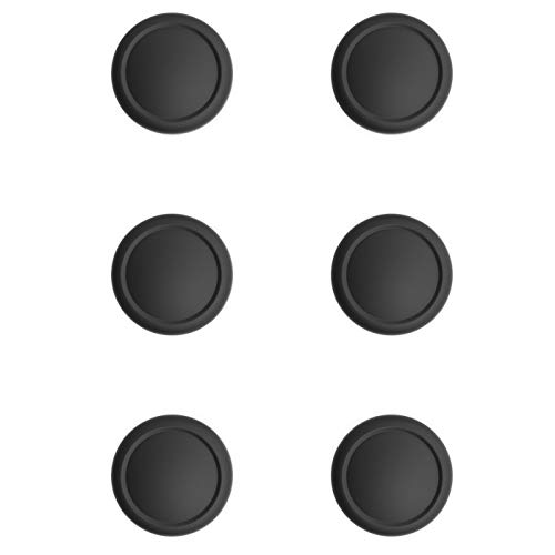 Skull & Co. Replacement Joystick Covers for Nintendo Switch and Switch Lite (Repair Parts) - color: Black