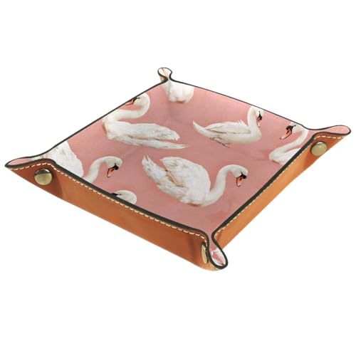 White Swans Dice Tray Dice Rolling Tray Folding Dice Holder for Dice Games, Like RPG, DND and Other Table Games - color: Multi 14