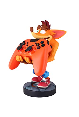 Exquisite Gaming Crash Bandicoot Cable Guys Controller Holder & Phone Stand, Device Organizer