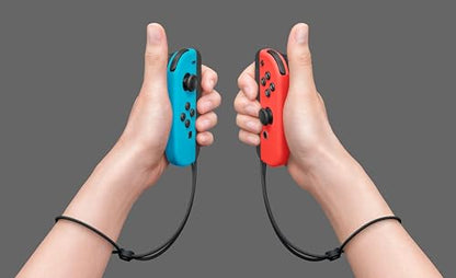 Nintendo Joy-Con (L/R) - Neon Red/Neon Blue - color: Neon Red and Blue