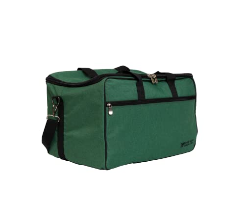 Board Game Bag, [Backpack/Shoulder Strap/Luggage Slip] | Padded Board Game Carrier (Fern Green)