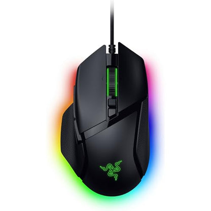 Razer Basilisk V3 35K Wired Ergonomic Gaming Mouse, Black | 35K DPI Optical Sensor Gen 2, HyperScroll Tilt Wheel, 13 Customizable Controls, Chroma RGB, Optical Switches Gen 3