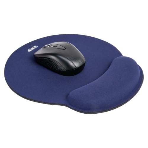 Allsop ASP30206 Mouse Pad Pro Memory Foam Mouse Pad - Blue - color: Blue, size: 10.8L x 10.6W inches