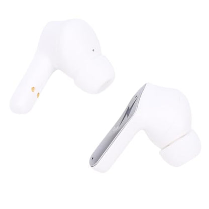 Wireless Gaming Earbuds Earbuds Earphones in Ear Headphones 2.4GHz 5.3 20ms Low Latency 4 Mic ENC 3D Stereo Sound with USB C Adapter for PC Tablet Laptop Smartph (White) - color: White