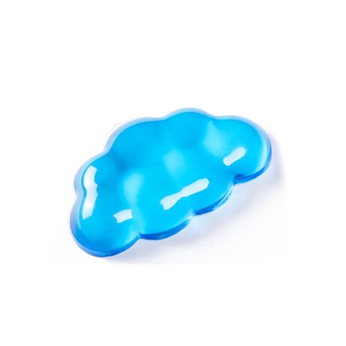 Gel Cloud Wrist Rest - Cloud Mouse Wrist Rest Pad Mouse Support for Office Gaming Pad Computer Laptop Ergonomic Comfortable Pain Relief - color: Single Mouse Pad - Sky Blue