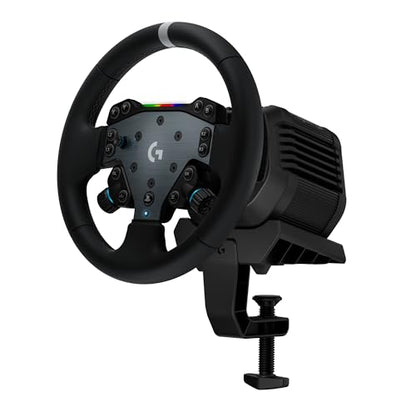 Logitech G RS50 Direct Drive Racing Wheel, Hub, & Base for PS5/PS4/PC | 8 Nm Direct Drive, 11 inch Wheel, 13 Buttons, Adjustable Paddle Shifters, TRUEFORCE Force Feedback Integration - style: Playstation | PC