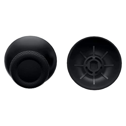 eXtremeRate Black Replacement Thumbsticks for PS5 Controller, Custom Analog Stick Joystick Compatible with PS5, for PS4 All Model Controller - Controller NOT Included - color: Black