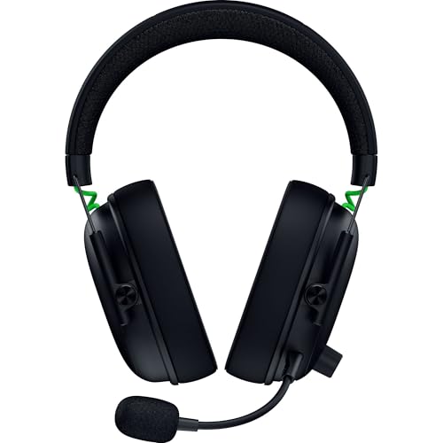 Razer BlackShark V3 Wireless Xbox Gaming Headset, 50mm Drivers, Black | Super Wideband Mic, 2.4 GHz, Bluetooth, USB, Works with PC, Mac, PS5, Nintendo Switch, Smartphone, 70 Hr Battery - color: Black, style: Xbox