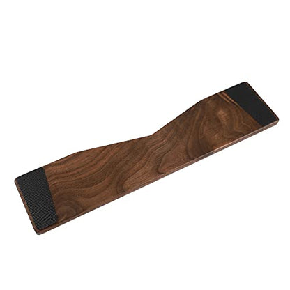 Ergonomic Wooden Wrist Rest Solid Wood Walnut for Owlab Spring - color: Walnut Owlab Spring Wrist Rest