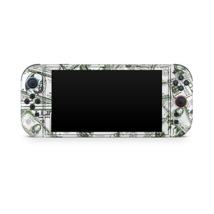 Glossy Glitter Gaming Skin Compatible with Nintendo Switch 2 Console Only - Phat Cash - Premium 3M Vinyl Protective Wrap Decal Cover - Easy to Apply | Crafted in The USA by MightySkins - color: Phat Cash, size: Switch 2 Console Skin Only, style: Glossy Gl