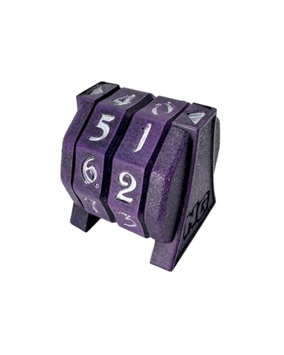 NERD GEAR LifeTrax - MTG Life Counter - Essential MTG Accessories for Magic The Gathering Commander Players - Durable, Sleek, and Professionally Made for TCG, DND, RPGs, and MTG (Mystic Purple) - color: Mystic Purple