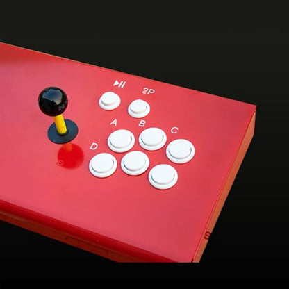 Larcele 30MM Console Box Push Button for Arcade Game Projects YXJKG-01 | 12 Pcs, 6 Colors, DIY Plug-in Replacement Switch Part - size: 30MM