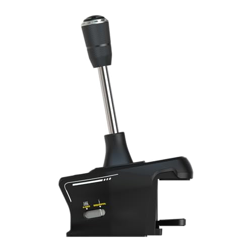 Turtle Beach VelocityOne Multi-Shift Sim Racing Shifter, Handbrake Xbox, PC | Xbox Series X|S, Xbox One, Windows PC, 7-Gear + R H-Gate & Sequential Shifter, Handbrake, Hall-Effect Magnetic Sensors, Black - style: Universal Shifter & Handbrake