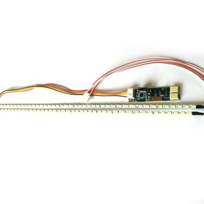 533mm LED Backlight Strip Kit, High Brightness 700 Nits, Upgrade for 15 23 Inch LCD Monitor, 5630 Lamp Beads, Energy Saving Fiberglass Board, for Easy Install with Driver and Cable