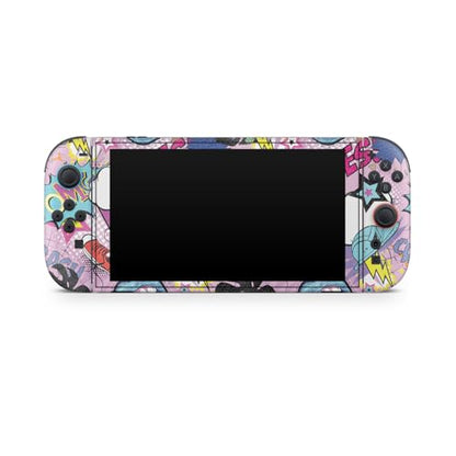 Glossy Glitter Gaming Skin Compatible with Nintendo Switch 2 Console Only - OMG Yes - Premium 3M Vinyl Protective Wrap Decal Cover - Easy to Apply | Crafted in The USA by MightySkins - color: Omg Yes, size: Switch 2 Console Skin Only, style: Glossy Glitte