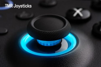 8Bitdo Ultimate 2 Bluetooth Controller with TMR Joysticks, Switchable Hall Effect/Tactile Triggers, Vibration, Motion Control, RGB Fire Ring and Back Buttons for Switch/Switch 2 & Windows PC - Black - color: Black, size: Ultimate 2 Bluetooth