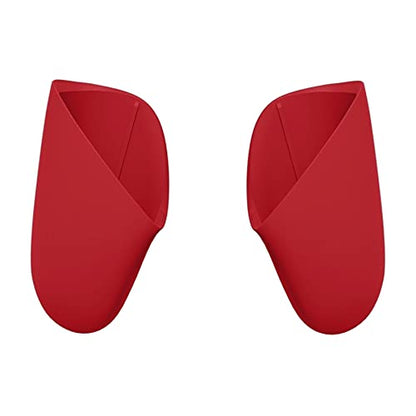 eXtremeRate Passion Red Replacement Handle Grips for Nintendo Switch Pro Controller, Soft Touch DIY Hand Grip Shell for Nintendo Switch Pro - Controller NOT Included - color: Passion Red