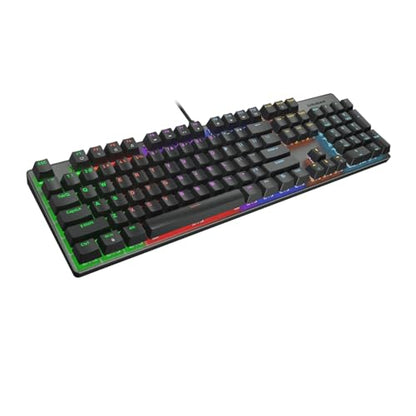 Cougar Ultimus EX RGB Wired Mechanical Gaming Keyboard – Full-Size 104-Keys, Metal Frame, Doubleshot Keycaps, Black