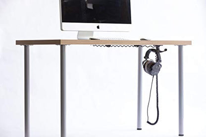 Elevation Lab The Anchor Pro - Extra Strong Under-Desk Headphone Stand Mount with Built-in Cord Management - size: Single - The Anchor Pro