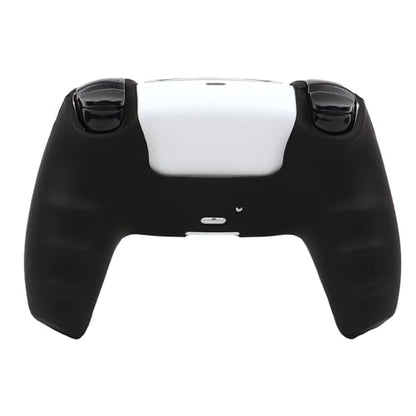 Skull Controller Skin Cover Compatible with PS5/Playstation 5 Controller, RALAN Protector Case Customised Thumb Grip - color: Pixelated Skull Black Purple
