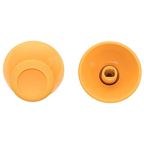 eXtremeRate Replacement Thumbsticks for Xbox Series X & S Controller, Joysticks Repair Kit for Xbox Wireless Controller, Custom Analog Stick Buttons for Xbox One S/X/Elite Controller - Caution Yellow - color: Caution Yellow