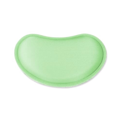 Office Ergonomic Memory Foam Computer Mouse and Keyboard Wrist Rest pad Support Carpal Tunnel, Wrist Rest for Keyboard and Mouse, Wrist Support Set - color: Light Green, style: Mouse wrist pad