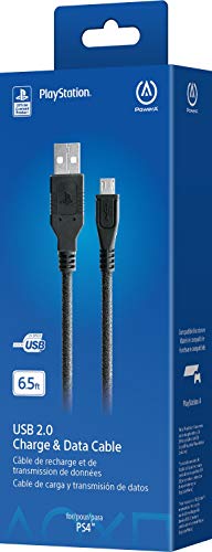 PowerA USB Charging Cable for Playstation 4 - style: USB 2.0