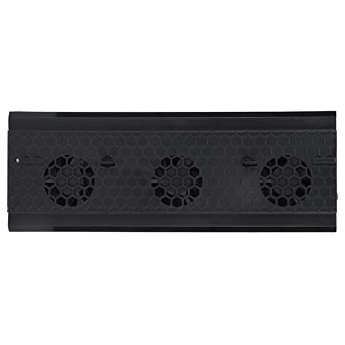 Vertical Cooling Stand for One X with 3 Cooling Fans, USB Hub & LED Light Bar, Game Console Vertical Base, Overheating Protection, Device Power Supply