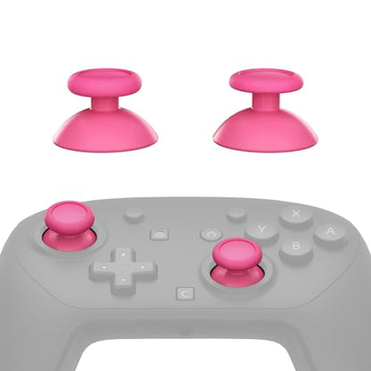 eXtremeRate Replacement 3D Joystick for Nintendo Switch 2 Pro Controller, Left Right Analog Stick Thumbsticks with Screwdriver Tools for Switch 2 Pro Controller, Multi-Colors Options - Rose Red - color: Rose Red