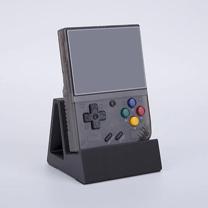 Miyoo Mini Plus Charging Dock, 3D Printed Magnetic Charging Dock for Miyoo Mini Plus Game Retro Console Handheld Miyoomini+ Charging Base Magnet Stand (Black)