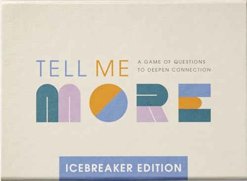 Compendium Tell Me More: Icebreaker Edition – A Conversation-Starter Game of 52 Questions to Deepen Connections - color: Icebreaker Edition