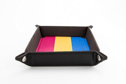 FanRoll Pride Dice Tray – Pansexual - color: Pansexual