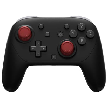 eXtremeRate Replacement 3D Joystick for Nintendo Switch 2 Pro Controller, Left Right Analog Stick Thumbsticks with Screwdriver Tools for Switch 2 Pro Controller, Multi-Colors Options - Carmine Red - color: Carmine Red