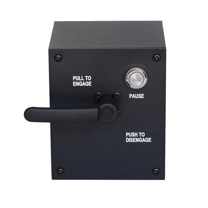 Meza- Flight Simulator Parking Brake Lever with Pause Button, Desk Clamp Mount, USB Plug and Play for MSFS 2020/2024, X-Plane and PC