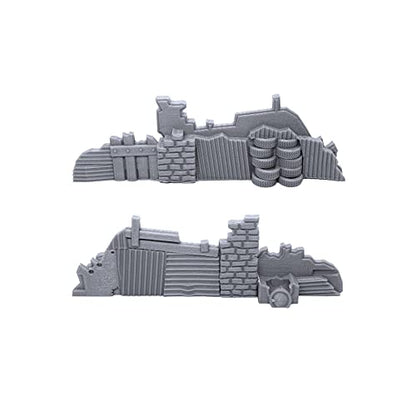 EnderToys Shanty Obstacles by Terrain4Print, 3D Printed Tabletop RPG Scenery and Wargame Terrain for 28mm Miniatures
