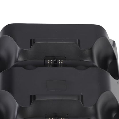 Edge Controller Charging Station, Dual Game Console Charger Dock with Storage Stand & USB Cable, Gray Black Charging Dock for Xbox Series X S - color: Gray Black