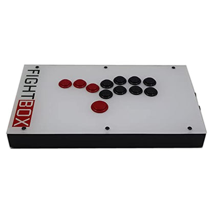 FightBox F1-PC-W All Buttons Leverless-Style Arcade Joystick Fight Stick Game Controller For PC Sanwa OBSF-24 30