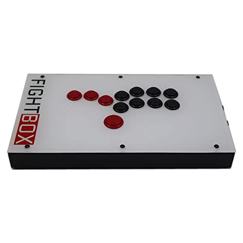 FightBox F1-PS5 All Button Leverless Arcade Fight Stick Game Controller Compatible With PC/PS3/PS4/PS5